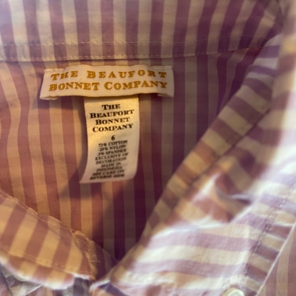 The Beaufort Bonnet Company Dean’s List Dress Shirt Size 6 - Picture 2 of 3